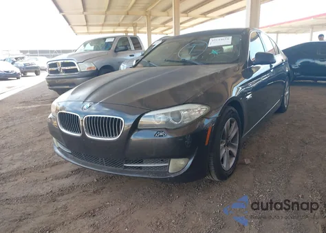 2011 BMW 528I из США, поврежденный, VIN WBAFR1C59BDS36913